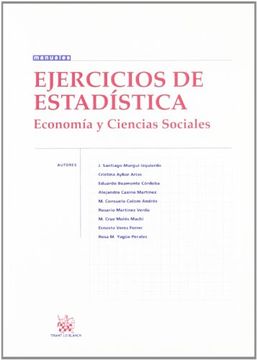 portada Ejercicios de estadística Economía y Ciencias sociales