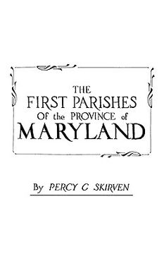 portada the first parishes of the province of maryland (in English)