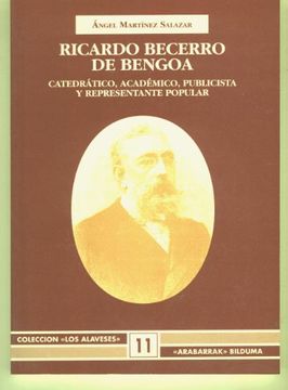 portada Ricardo Becerro de Bengoa (Arabarrak Bilduma)