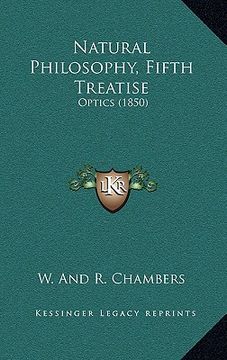 portada natural philosophy, fifth treatise: optics (1850)