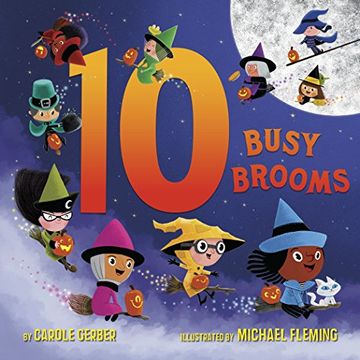 portada 10 Busy Brooms (en Inglés)
