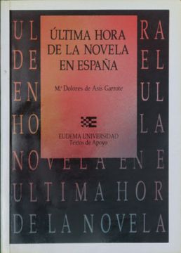 portada Ultima Hora de la Novela en España