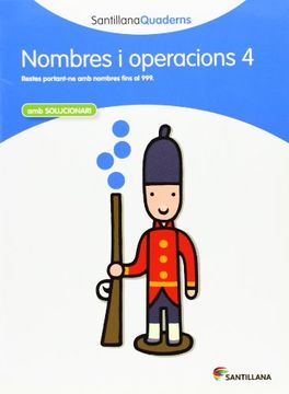 portada Nombre i Operacions 4 Santillana Quaderns - 9788468013855 (en Catalá)