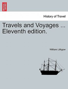portada travels and voyages ... eleventh edition. (en Inglés)
