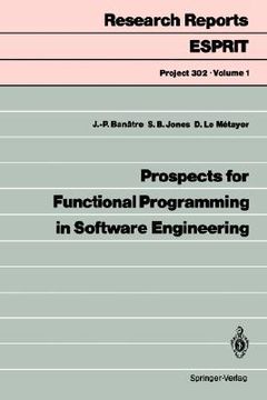 portada prospects for functional programming in software engineering (en Inglés)