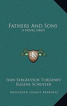 portada fathers and sons: a novel (1867) (in English)
