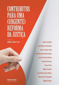 portada Contributos Para uma (Urgente) Reforma da Justiça