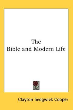 portada the bible and modern life (en Inglés)