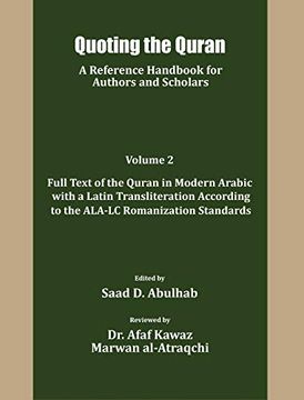 portada Quoting the Quran: A Reference Handbook for Authors and Scholars (2) (in English)