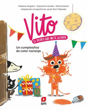 portada Vito 2: Un Cumpleaños Color Naranja (in Spanish)