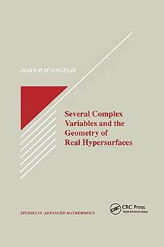 portada Several Complex Variables and the Geometry of Real Hypersurfaces (Studies in Advanced Mathematics) (en Inglés)