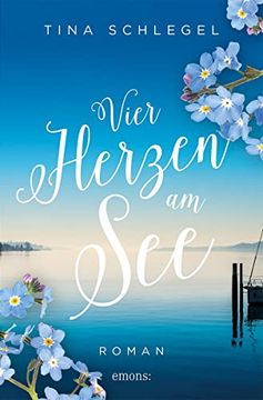 portada Vier Herzen am See: Roman (en Alemán)