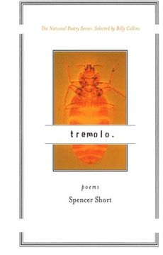 portada Tremolo: Poems (The National Poetry Series) (in English)