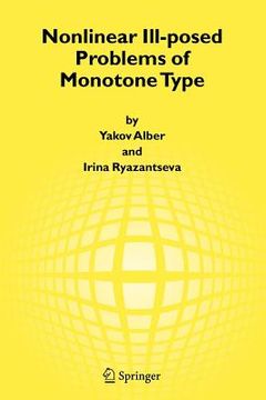 portada nonlinear ill-posed problems of monotone type