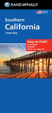 portada Rand McNally Easy to Fold: Southern California Laminated Map (en Inglés)