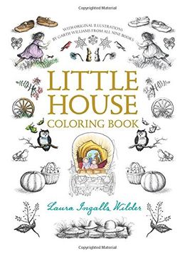 portada Little House Coloring Book (Little House Merchandise) (en Inglés)