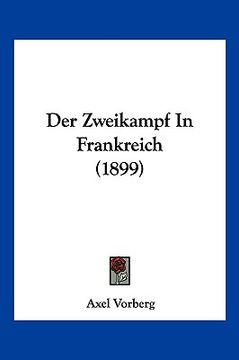 portada Der Zweikampf In Frankreich (1899) (in German)