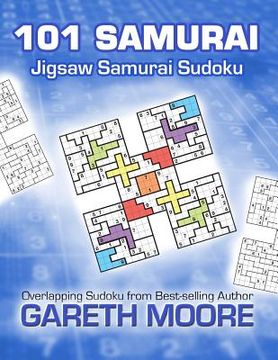 portada Jigsaw Samurai Sudoku: 101 Samurai (en Inglés)