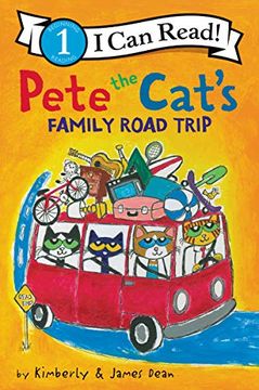 portada Pete the Cat's Family Road Trip (Pete the Cat: I can Read, Level 1) (en Inglés)