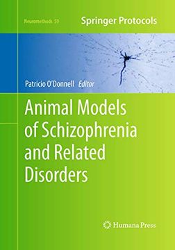 portada Animal Models of Schizophrenia and Related Disorders (Neuromethods, 59) (in English)