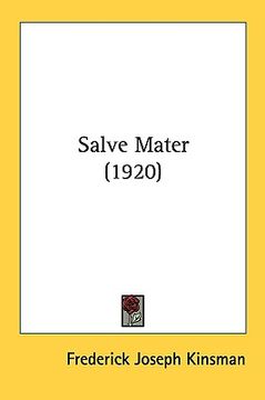 portada salve mater (1920) (en Inglés)