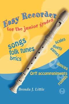 portada easy recorder for the junior grades (in English)