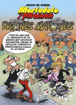 portada Mortadelo y Filemón. Drones Matones (Magos del Humor 185) (in Spanish)