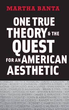 portada One True Theory & the Quest for an American Aesthetic (in English)