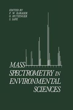 portada Mass Spectrometry in Environmental Sciences (in English)