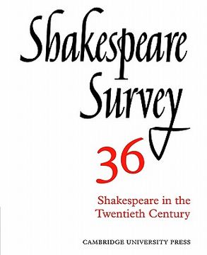 portada Shakespeare Survey 