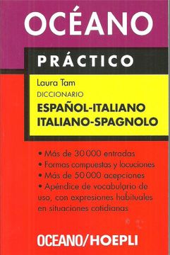 portada Oceano Practico Diccionario  Español - Italiano  Italiano - Spagnolo