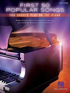 portada First 50 Popular Songs You Should Play on the Piano (en Inglés)