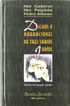 portada Dichos y Narraciones de Tres Sabios Judíos (in Spanish)