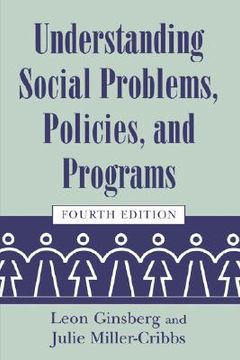 portada understanding social problems, policies, and programs (in English)