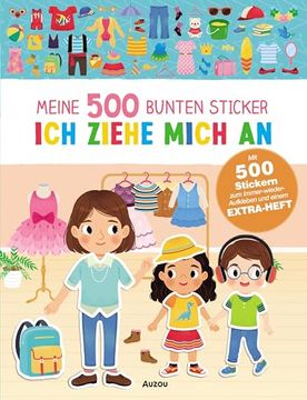 portada Meine 500 Bunten Sticker - ich Ziehe Mich an (en Alemán)