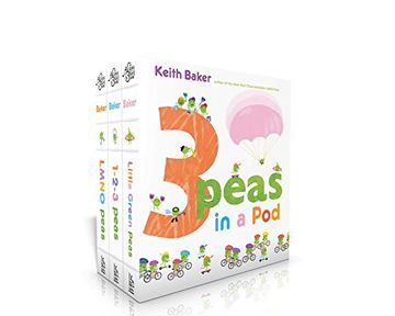 portada 3 Peas in a Pod: Lmno Peas; 1-2-3 Peas; Little Green Peas