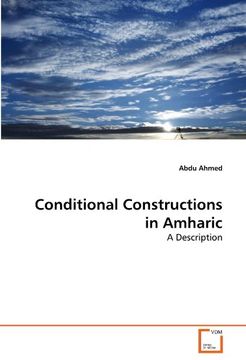 portada conditional constructions in amharic (en Inglés)
