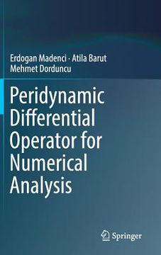 portada Peridynamic Differential Operator for Numerical Analysis [With eBook] 