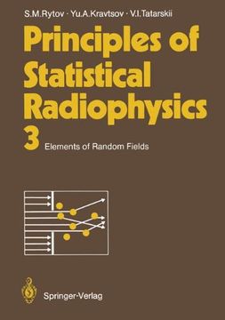 portada principles of statistical radiophysics 3: elements of random fields (in English)