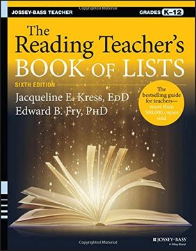 portada The Reading Teacher s Book Of Lists (j-b Ed: Book Of Lists) (en Inglés)