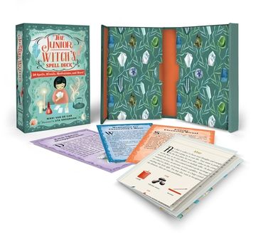 portada The Junior Witch's Spell Deck: 50 Spells, Rituals, Meditations, and More! (The Junior Handbook Series) (en Inglés)