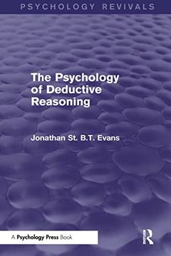 portada The Psychology of Deductive Reasoning (Psychology Revivals) (en Inglés)