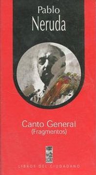 portada CANTO GENERAL (FRAGMENTOS).