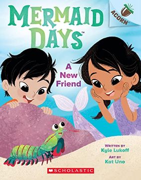 portada A new Friend: An Acorn Book (Mermaid Days #3) (en Inglés)