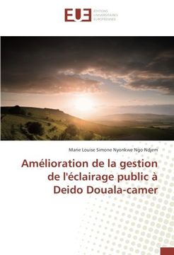 portada Amélioration de la gestion de l'éclairage public à Deido Douala-camer (French Edition)