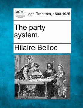 portada the party system. (en Inglés)