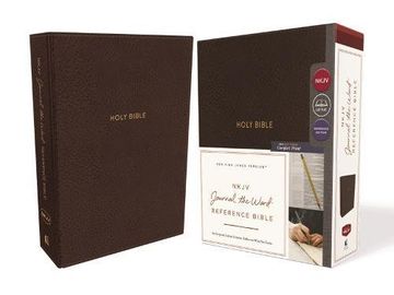 portada Nkjv, Journal the Word Reference Bible, Leathersoft, Brown, red Letter Edition, Comfort Print: Let Scripture Explain Scripture. Reflect on What you Learn. 
