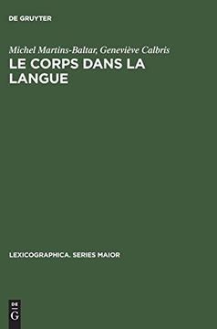 portada Le Corps Dans la Langue (en Francés)