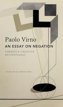 portada An Essay on Negation: For a Linguistic Anthropology (The Italian List) (en Inglés)