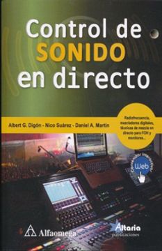 portada Control de Sonido en Directo (in Spanish)